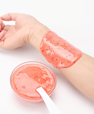 Watermelon jelly mask