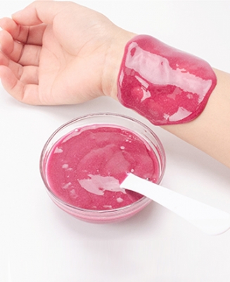 Dragon fruit jelly mask