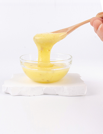 Lemon jelly mask