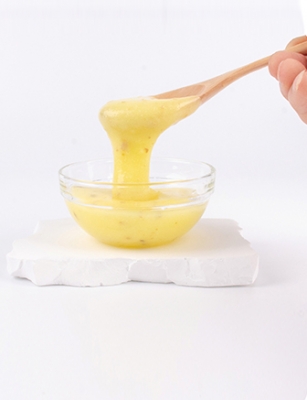 Lemon jelly mask