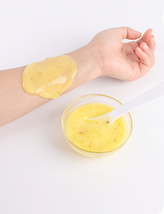 Lemon jelly mask