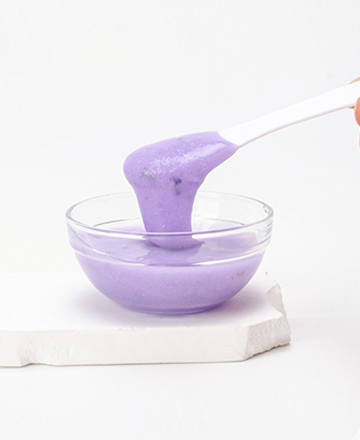 Lavender jelly mask