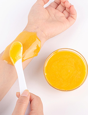 Turmeric jelly mask