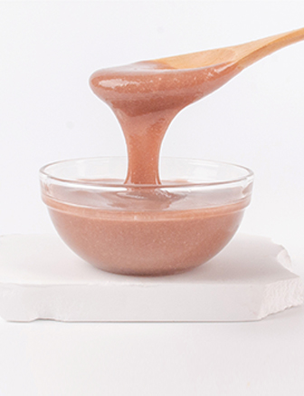 Belgian cocoa jelly mask