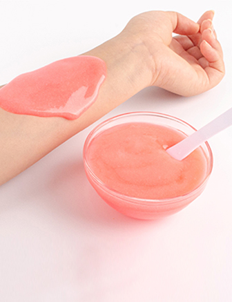 Strawberry jelly mask