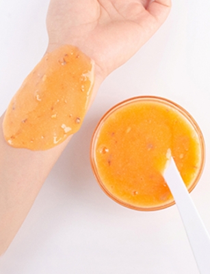 Vitamin C jelly mask