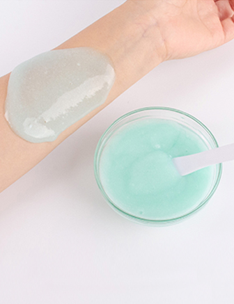 Aloe vera jelly mask