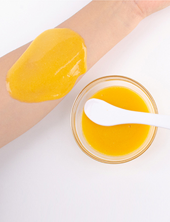 Papaya jelly mask