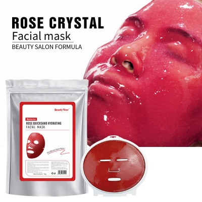 Rose quicksand soft film powder