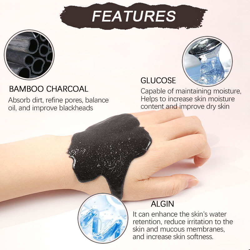 Bamboo charcoal quicksand soft film powder